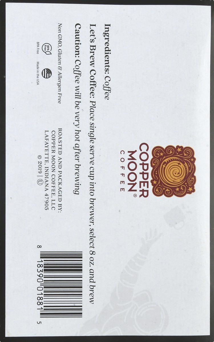 slide 4 of 9, Copper Moon Medium Roast Cups Stargazer Coffee - 4.2 oz, 12 ct