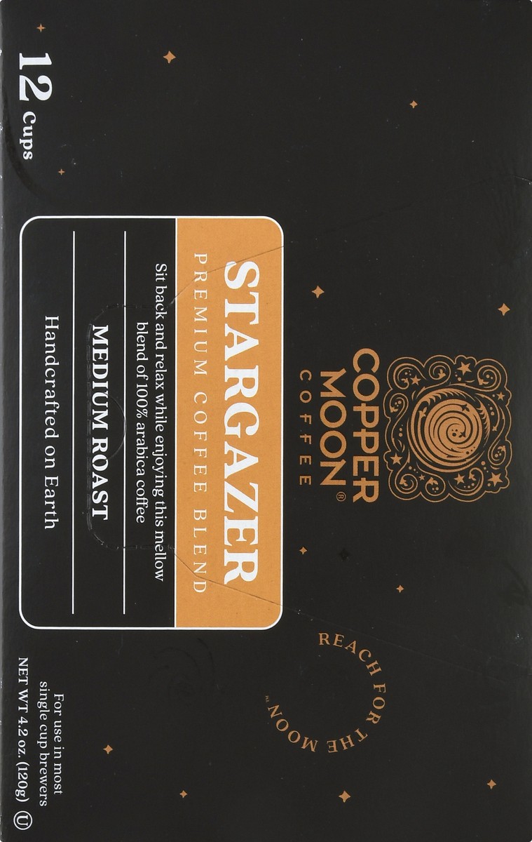 slide 5 of 9, Copper Moon Medium Roast Cups Stargazer Coffee - 4.2 oz, 12 ct