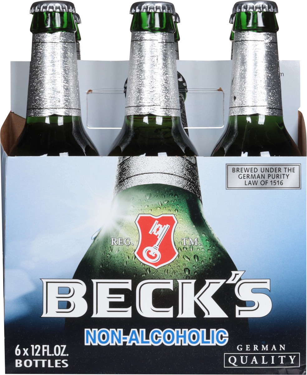 slide 5 of 9, Beck's Non-Alcoholic Beer 6 - 12 fl oz Bottles, 6 ct; 12 oz