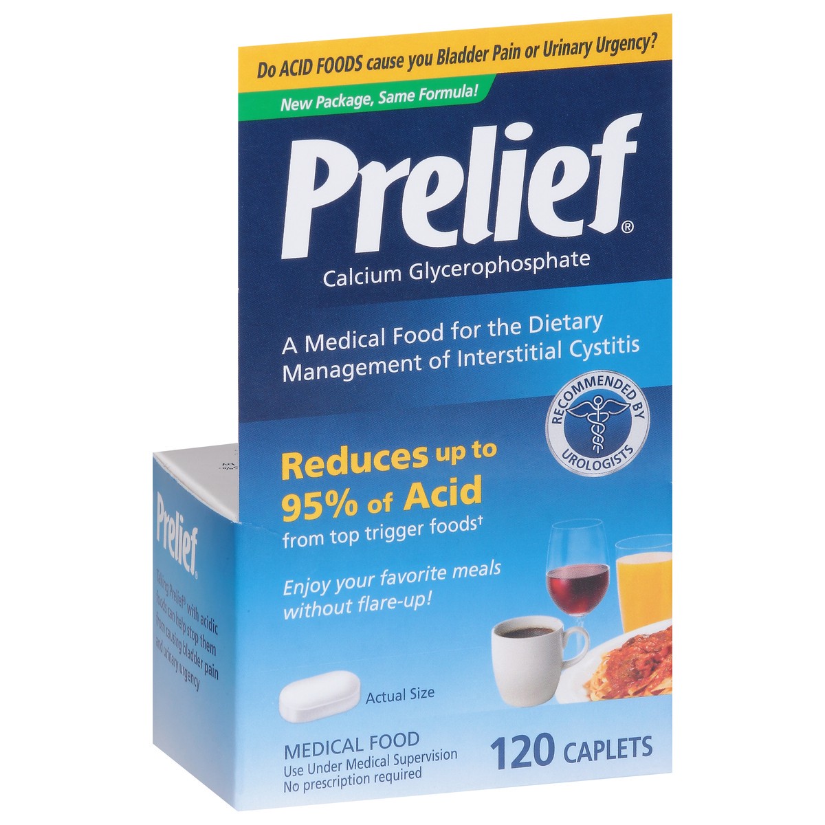 slide 5 of 13, Prelief Calcium Glycerophosphate 120 Caplets, 120 ct