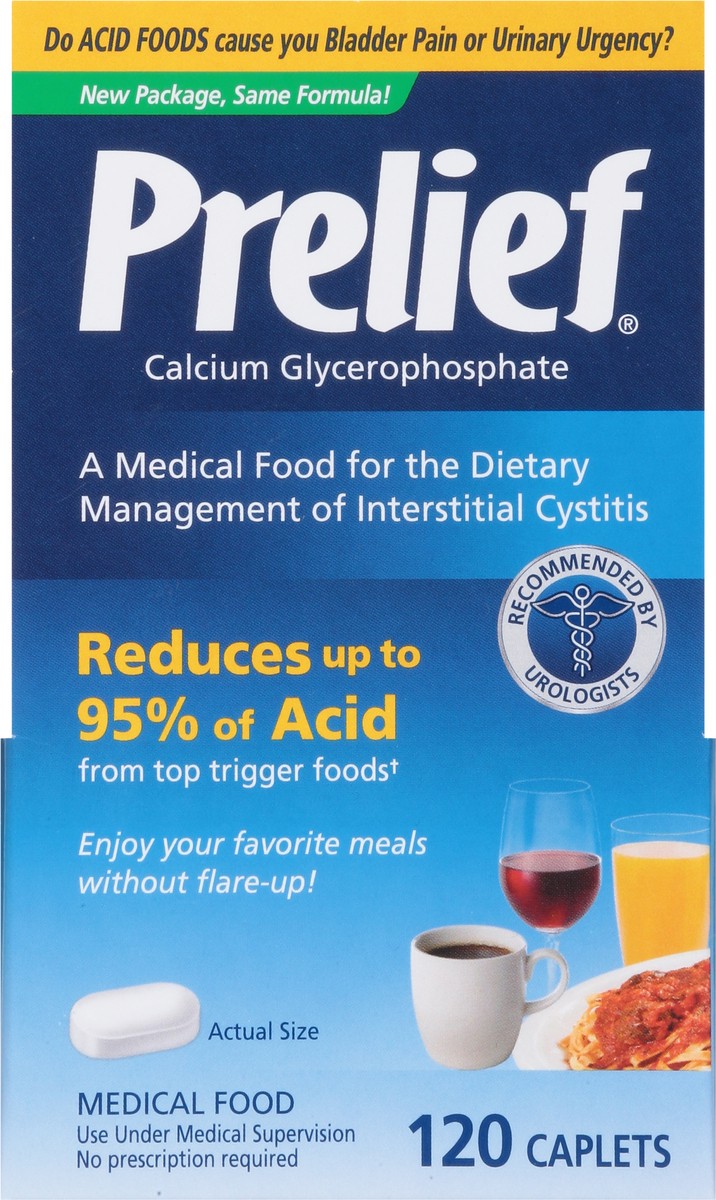 slide 6 of 13, Prelief Calcium Glycerophosphate 120 Caplets, 120 ct