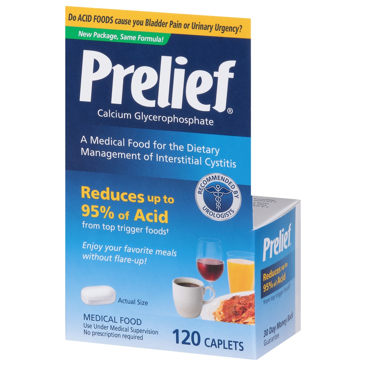 slide 12 of 13, Prelief Calcium Glycerophosphate 120 Caplets, 120 ct