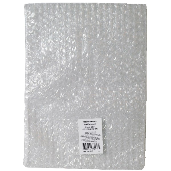 slide 1 of 1, Office Depot Brand Bubble Pouch, Clear, 1 ct