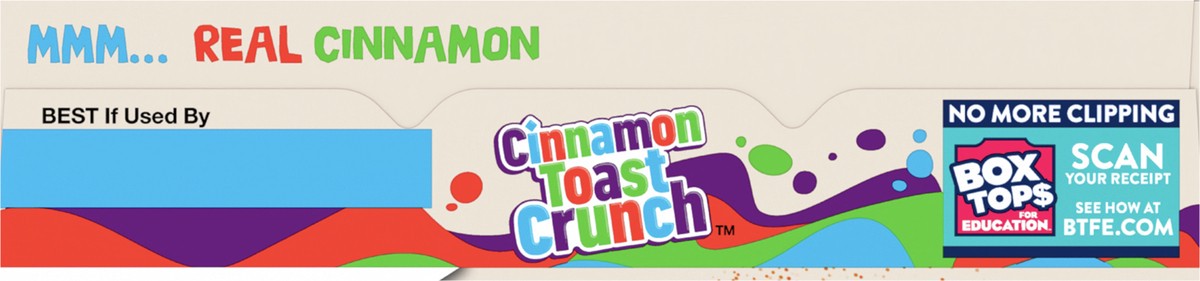 slide 3 of 9, Cinnamon Toast Crunch Original Cinnamon Toast Crunch Breakfast Cereal, 12 OZ Cereal Box, 12 oz