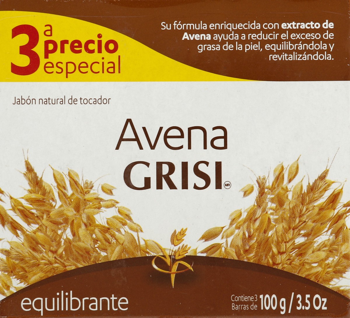 slide 5 of 6, Grisi Oat 3.5 oz, 3.5 oz