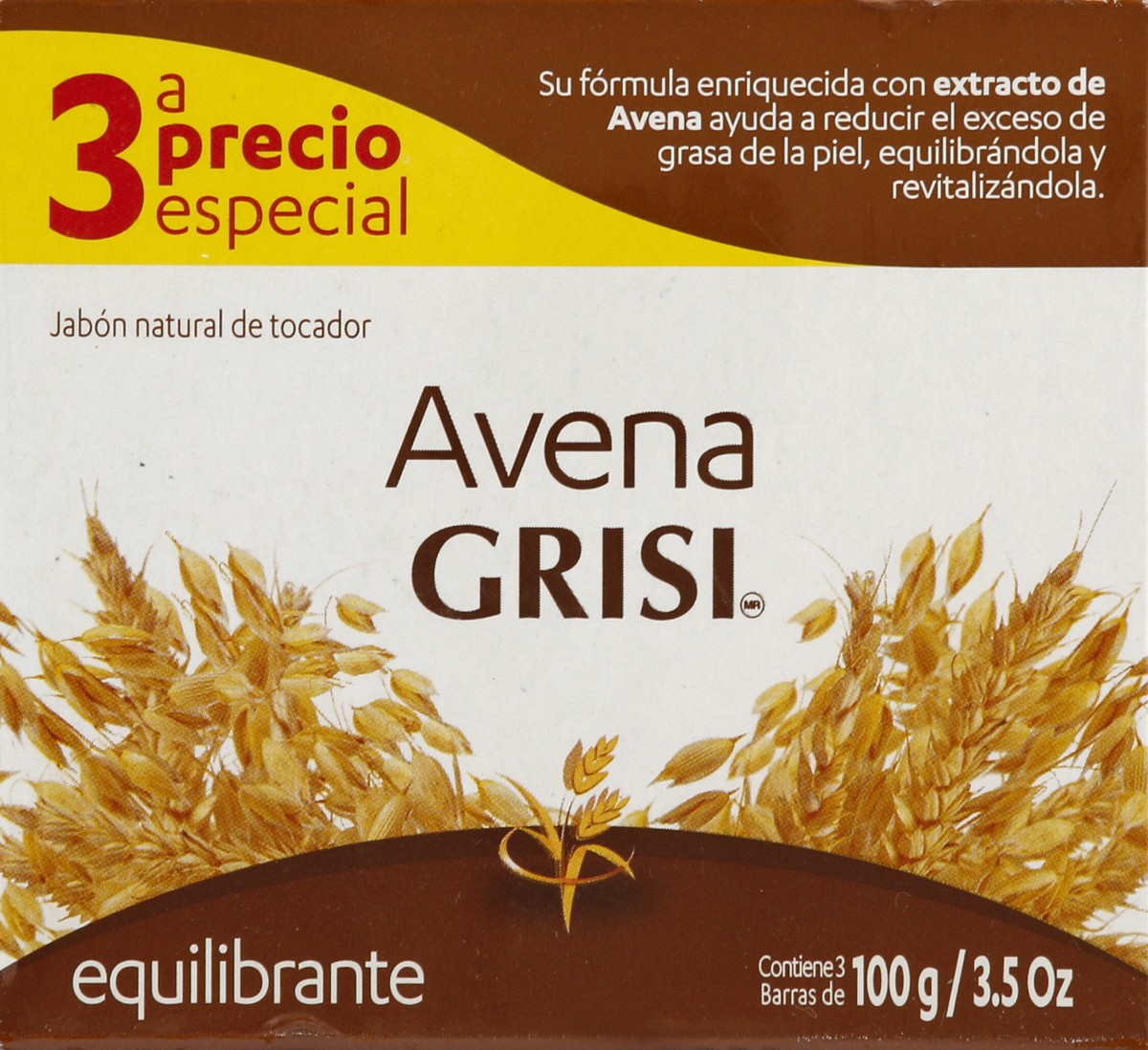 slide 6 of 6, Grisi Oat 3.5 oz, 3.5 oz