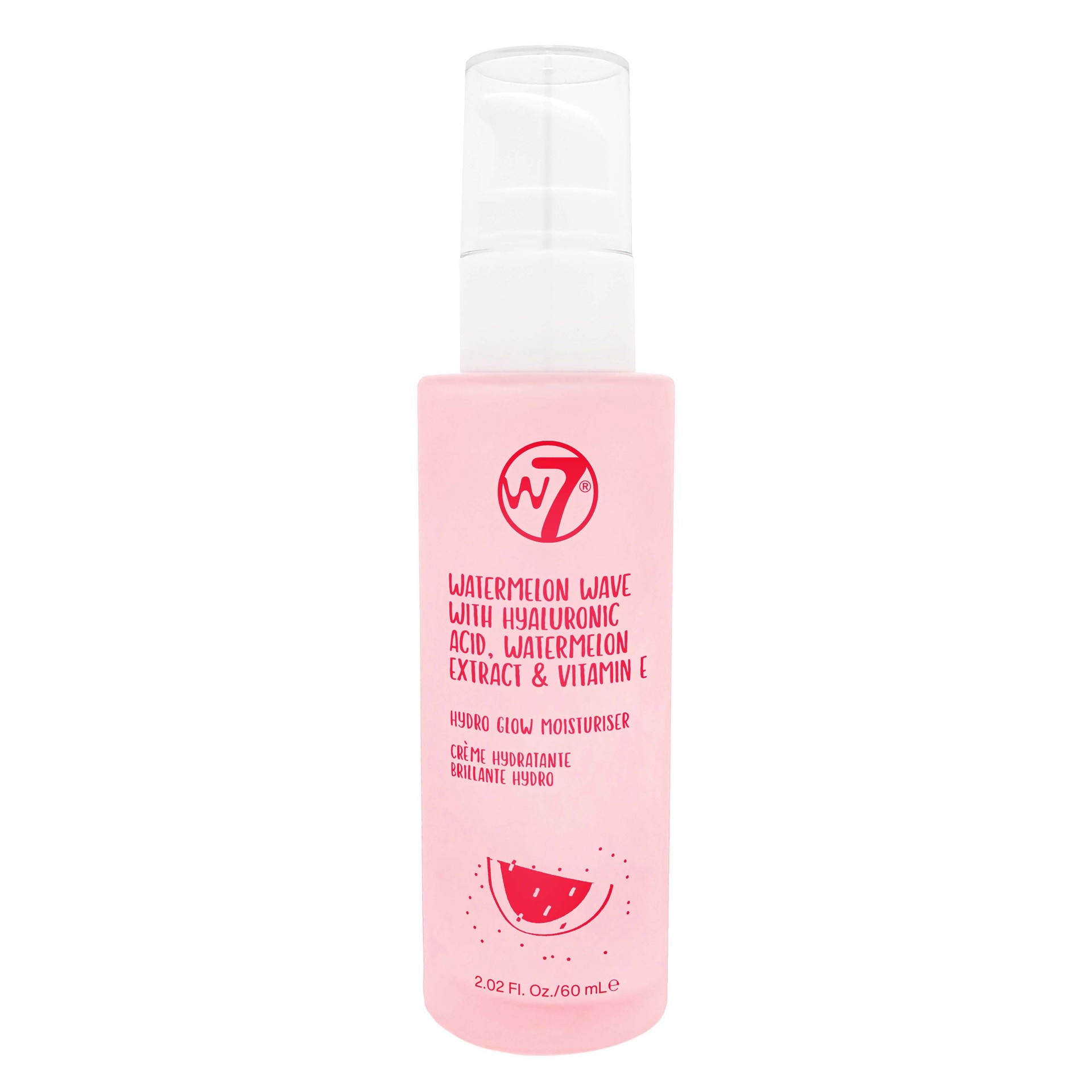 slide 1 of 1, W7 Watermelon Wave Hydro-Glow Moisturizer, 2 oz