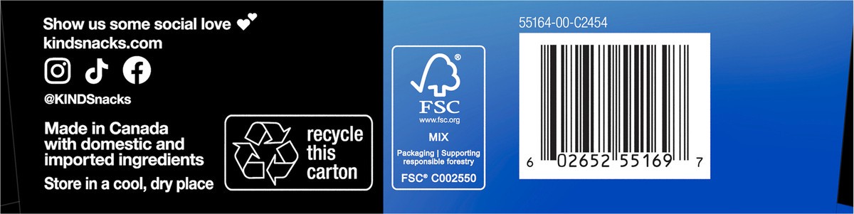 slide 8 of 14, KIND Kids Blueberry Muffin Bar with Other Natural Flavors, Tree Nut Free, Peanut Free, 5 Bars, 5 ct