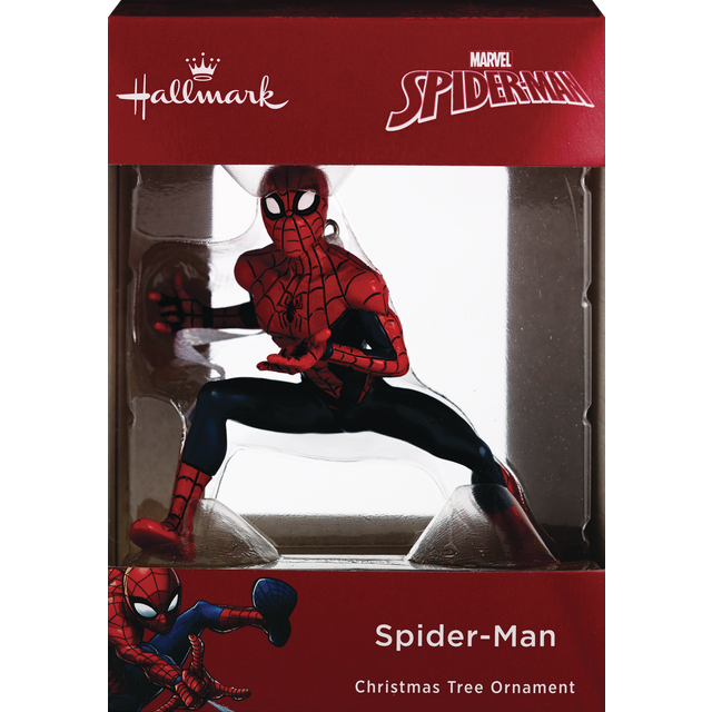 slide 1 of 1, Hallmark Marvel Spiderman Christmas Tree Ornament, 1 ct