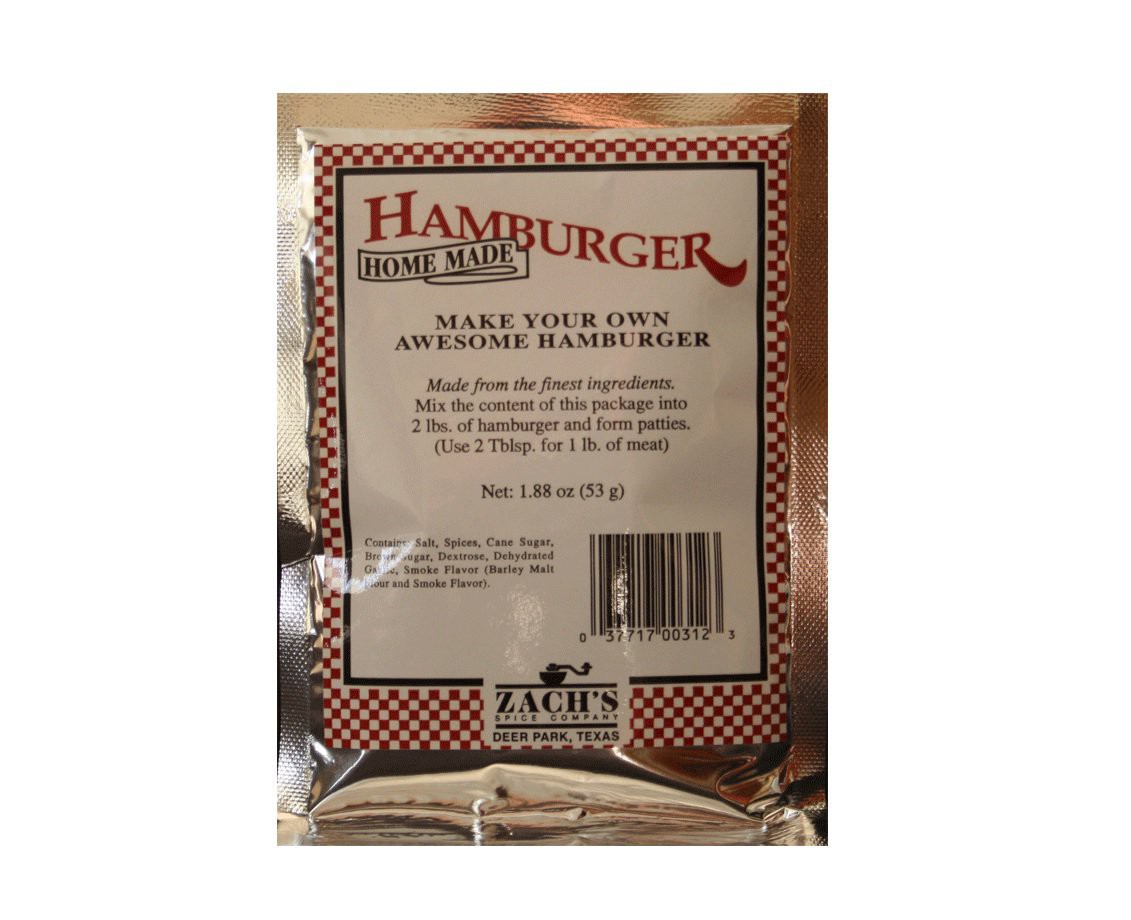 slide 1 of 1, Zach's Spice Co. Hamburger Seasoning, 1.88 oz