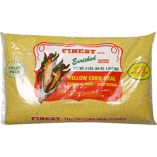 slide 1 of 1, FINEST Coarse Yellow Corn Meal - Value Pack, 64 oz