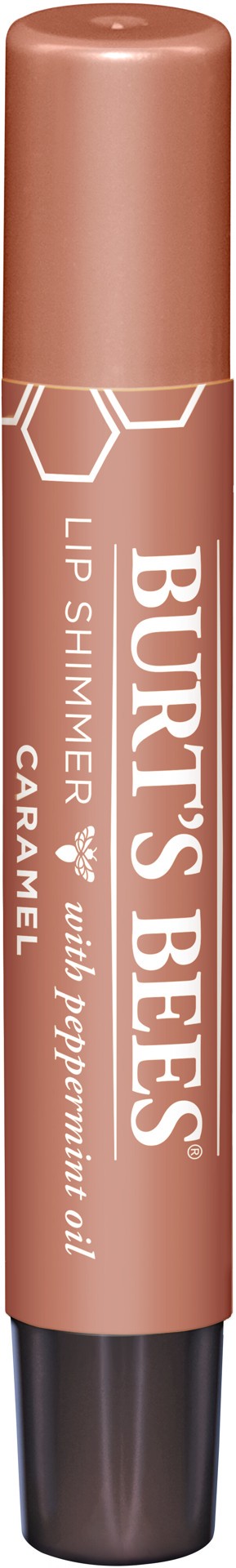 slide 1 of 5, Burt's Bees Lip Shimmer Caramel, 0.09 oz