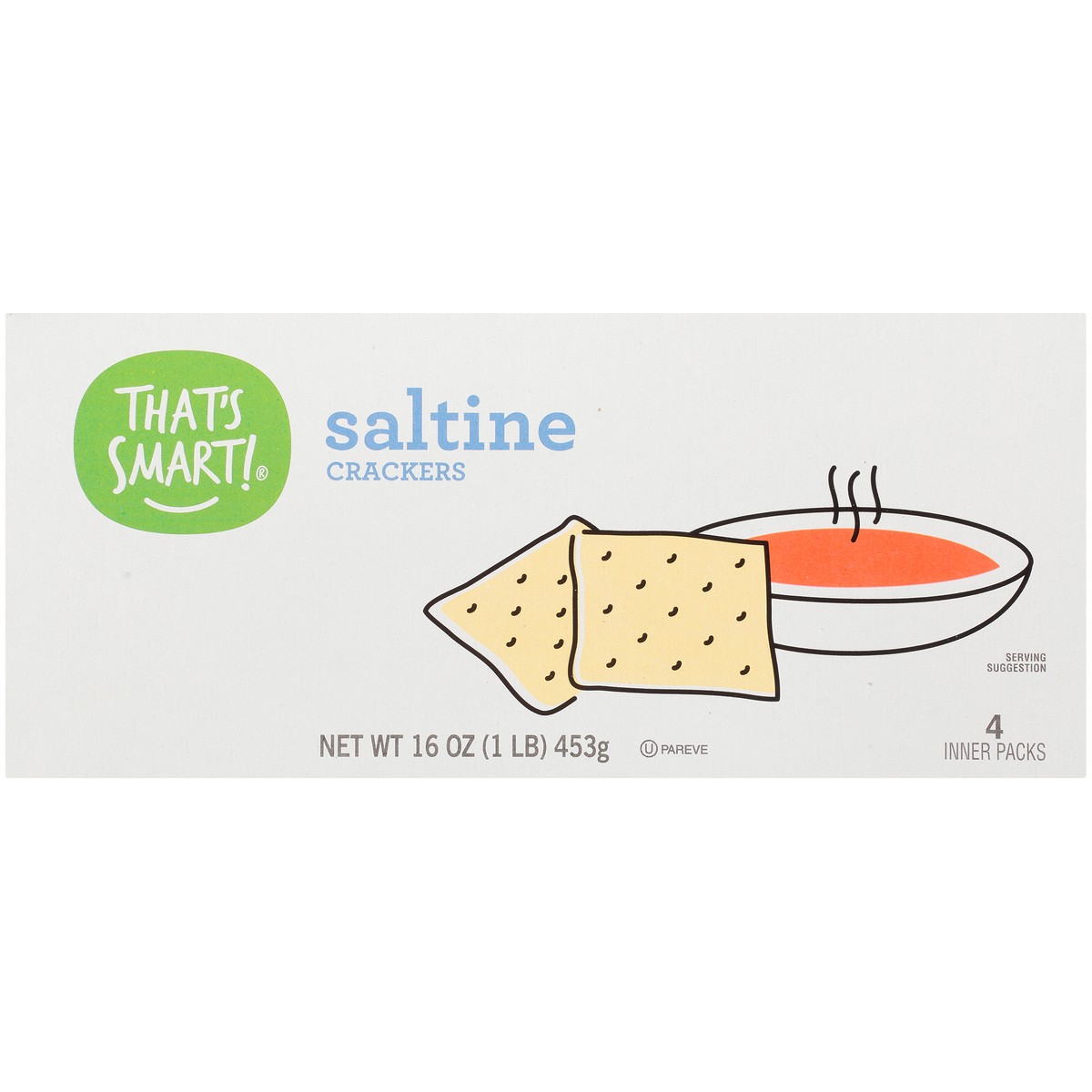 slide 9 of 15, That's Smart! Saltine Crackers, 16 oz