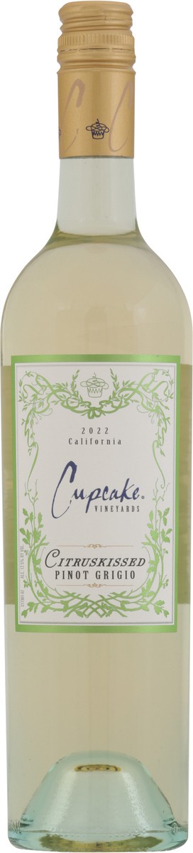 slide 3 of 9, Cupcake Vineyards California Citruskissed Pinot Grigio 750 ml, 750 ml