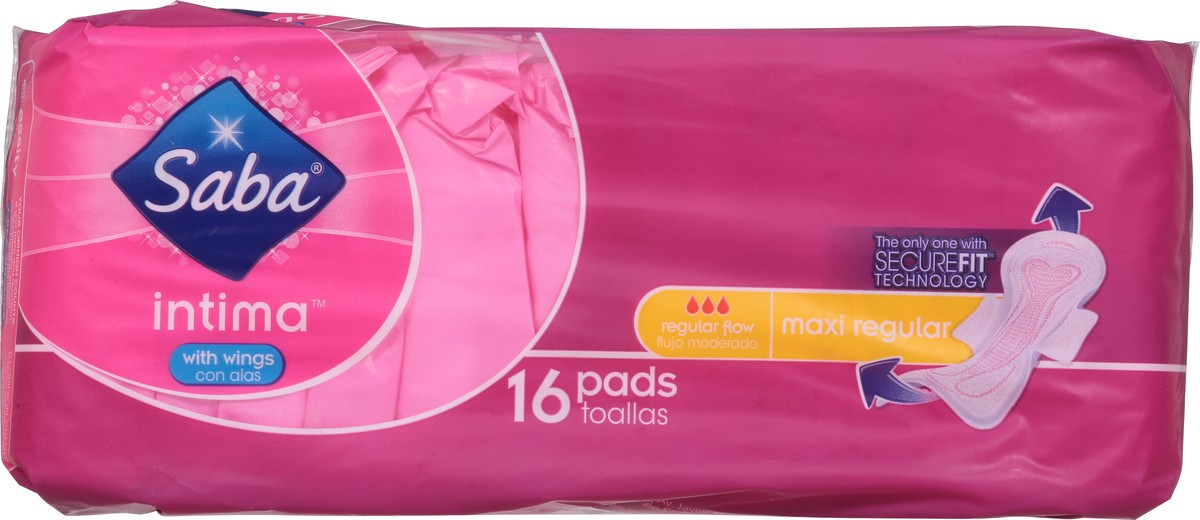 slide 5 of 9, Saba Maxi Day, 16 ct