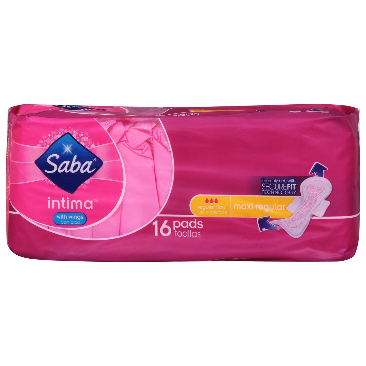 slide 1 of 9, Saba Maxi Day, 16 ct