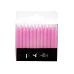Priabella Birthday Candle Pink