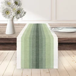 ROOM & RETREAT Room and Retreat Ombre Stripe Runner, 14 in x 72 in