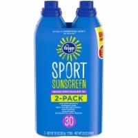 slide 1 of 1, Kroger Sport Sunscreet SPF 30 2-Pack, 2 ct; 10 oz