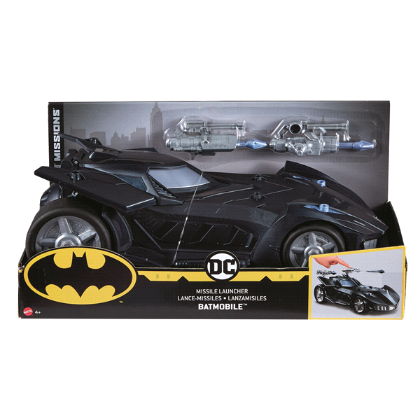 slide 1 of 5, Batman Missions Missile Launcher Batmobile Vehicle, 1 ct