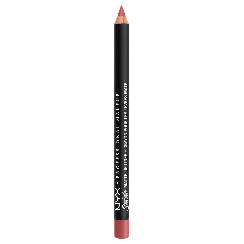 slide 1 of 1, Nyx Professional Makeup Suede Matte Lip Liner - Brunch Me, 1 ct