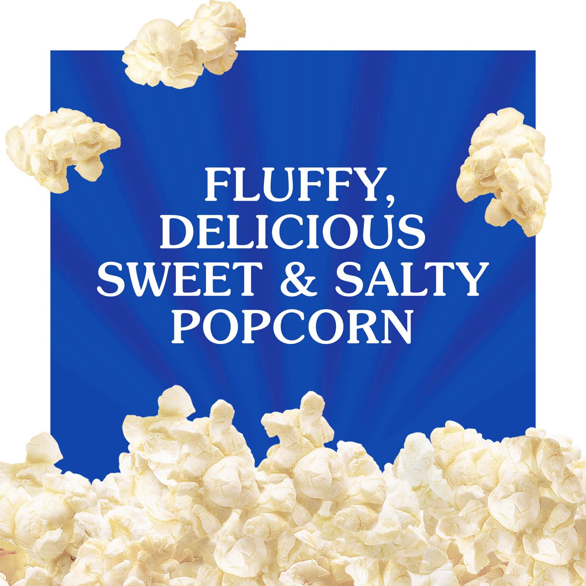 slide 3 of 5, ACT II 100 Calorie Kettle Corn Microwave Popcorn, 8-Count 1.1-oz. Mini Bags, 8.75 oz