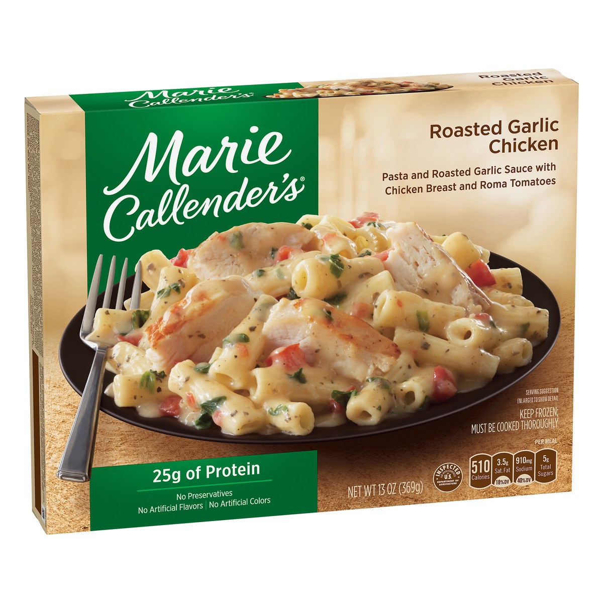 slide 10 of 10, Marie Callender's Frozen Dinner, Roasted Garlic Chicken, 13 Ounce, 13 oz