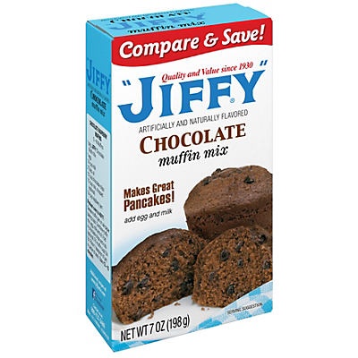 slide 1 of 6, Jiffy Chocolate Muffin Mix, 7 oz