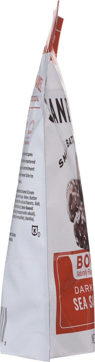 slide 6 of 14, Sanders Dark Chocolate Bourbon Sea Salt Caramels 7 oz, 7 oz