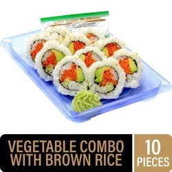Private Selection® Brown Rice Vegetable Combo Sushi Roll by Zenshi
