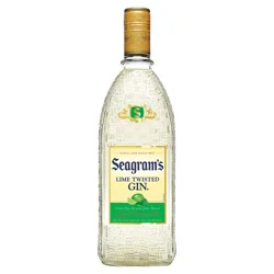 Seagram's Seagrams Twisted Lime Flavored Gin 750mL Bottle