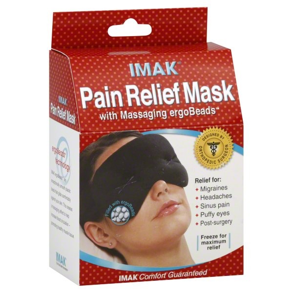 slide 1 of 1, IMAK Pain Relief Mask, 1 ct