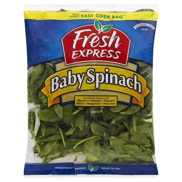 slide 1 of 1, Fresh Express Baby Spinach, 5 oz