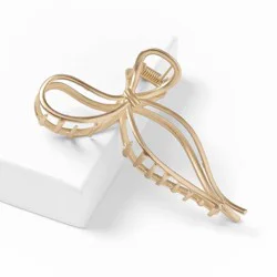 The Hair Edit Gilded Bow Clip