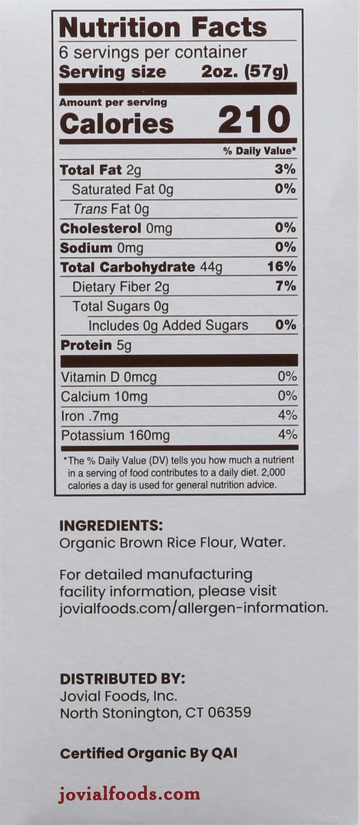 slide 9 of 9, Jovial Gluten Free Mafalda 12 oz, 12 oz