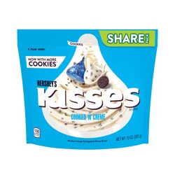 Hershey's Kisses Cookies 'n' Creme Candy Share Pack, 9.1 oz