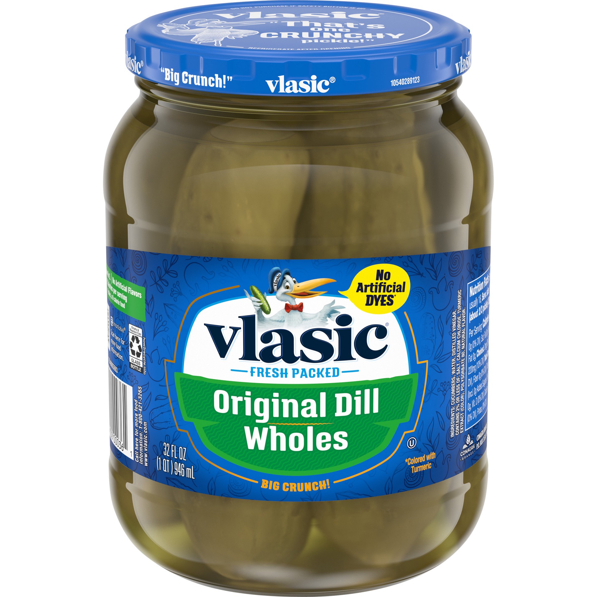 slide 1 of 2, Vlasic Pickles 32 oz, 32 oz