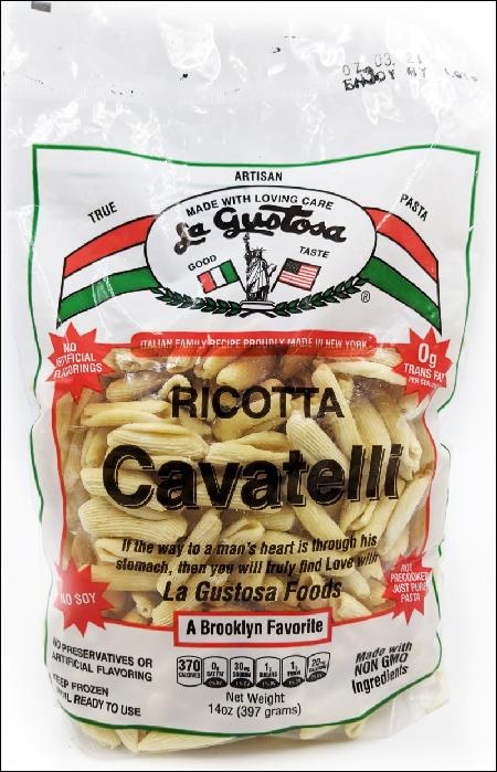 slide 1 of 1, La Gustosa Las Gustos Ricotta Cavate, 15 oz