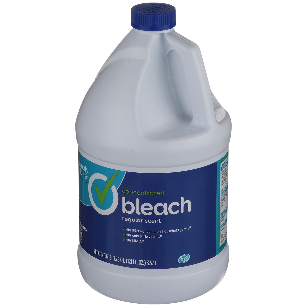 slide 7 of 11, Simply Done Concentrated Bleach, Regular, 3.78 qt