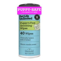 Pet Life Unlimited Puppy Cleansing Wipes, 40 ct