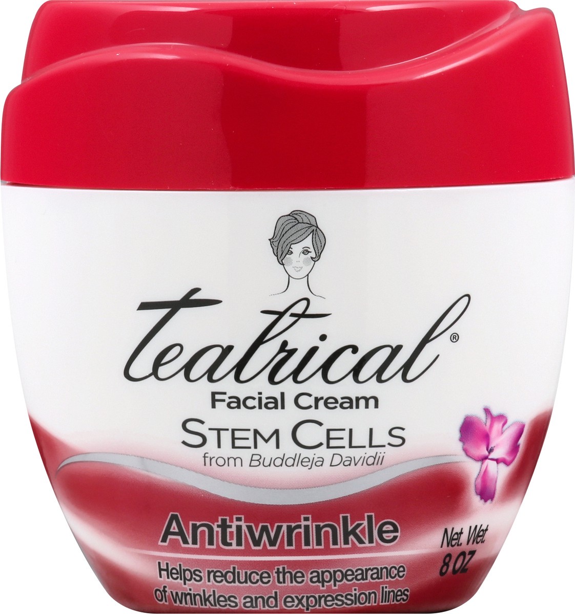 slide 1 of 9, teatrical Antiwrinkle Facial Cream 8 oz, 8 oz