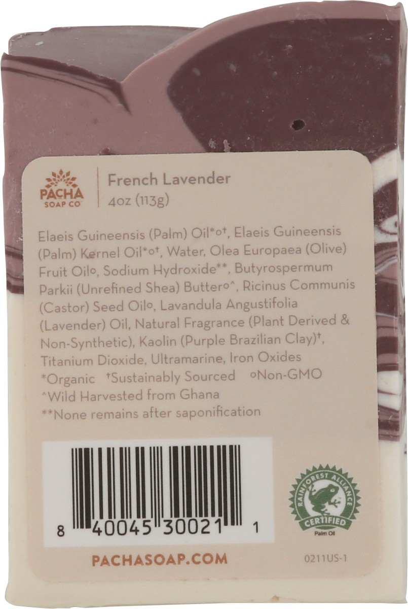 slide 3 of 13, Pacha Soap Co. French Lavender Bar Soap, 4 oz