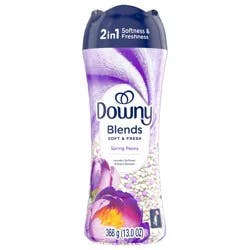 Downy Blends 2-in-1 Soft & Fresh Laundry Scent Booster Beads, Spring Peony Scent, 13.0 OZ, Laundry Softness and Scent Booster