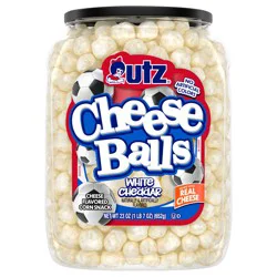 Utz Cheese Balls Soccer Barrel 23 Oz