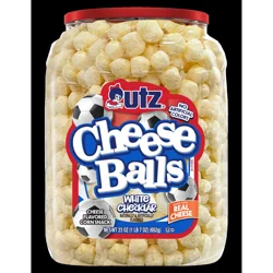 Utz Cheese Balls Soccer Barrel 23 Oz