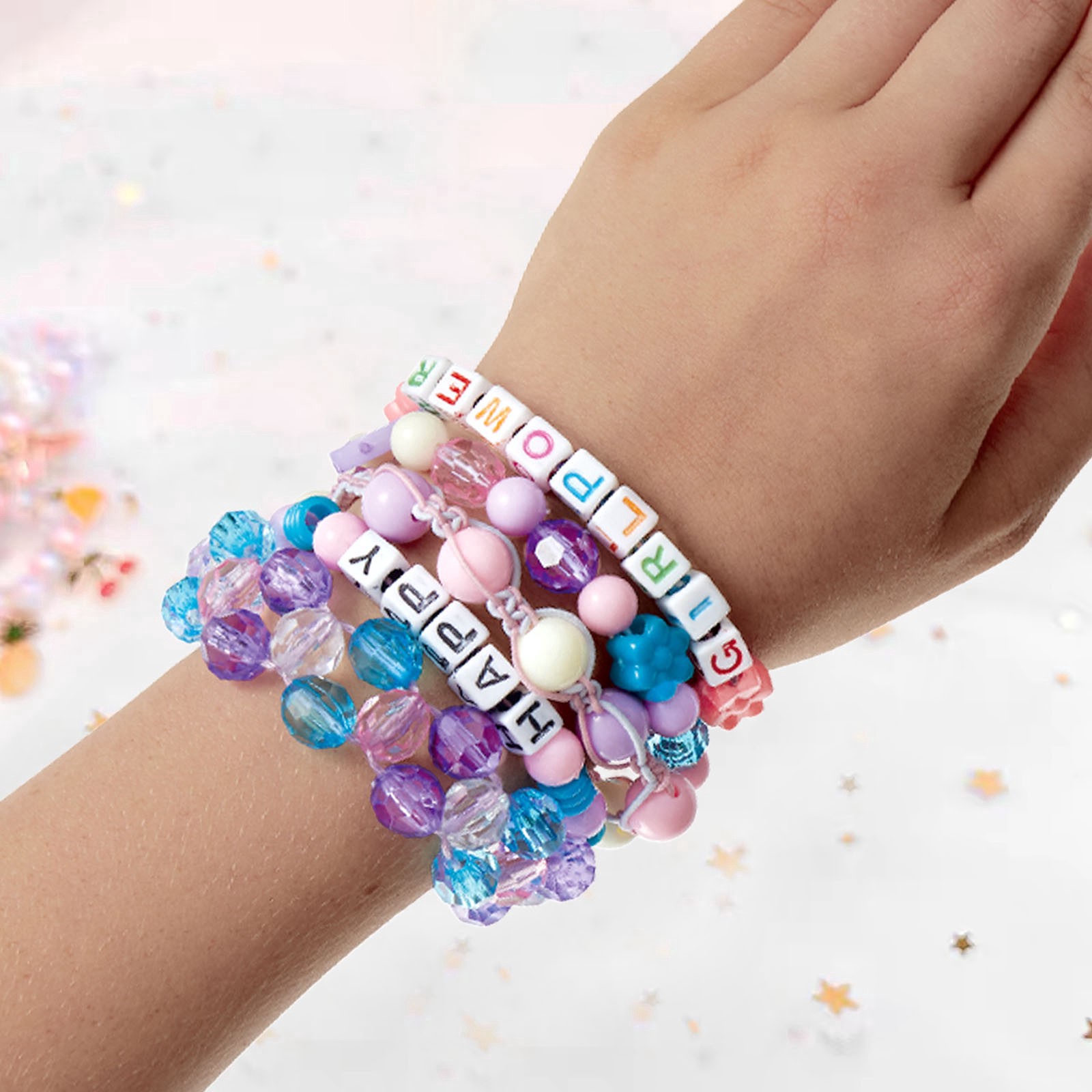 slide 4 of 6, Pastel Bead Kit Box By Creatology, 1279 ct