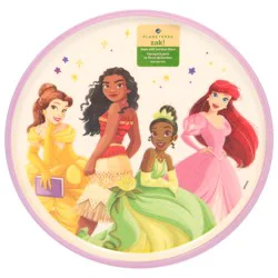 Zak! Designs Designs Planeterra Princess Plate with Rim - 1 ea