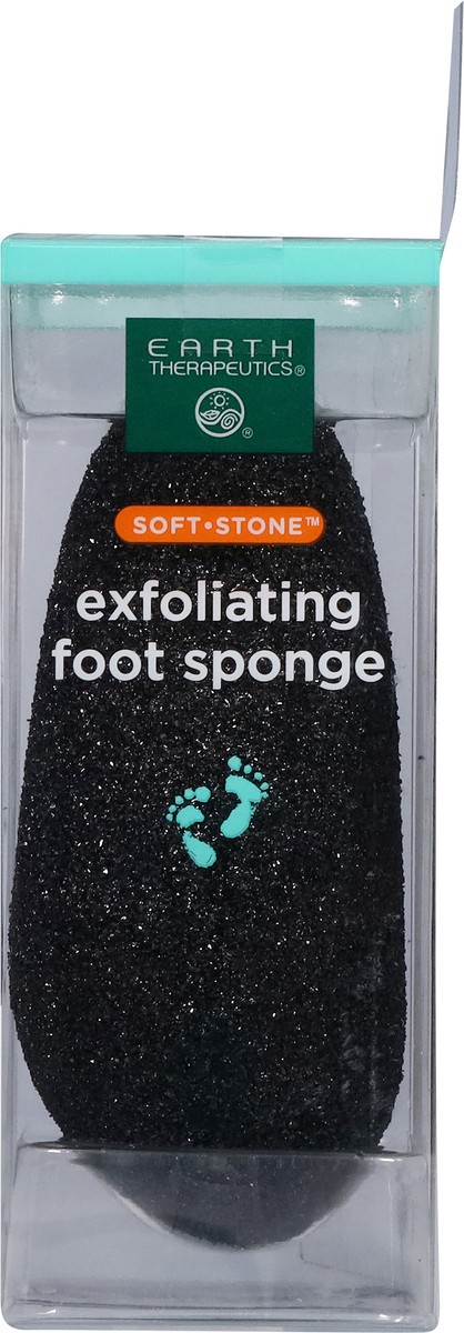 slide 4 of 11, Earth Therapeutics Soft Stone Exfoliating Foot Sponge 1 ea, 1 ct