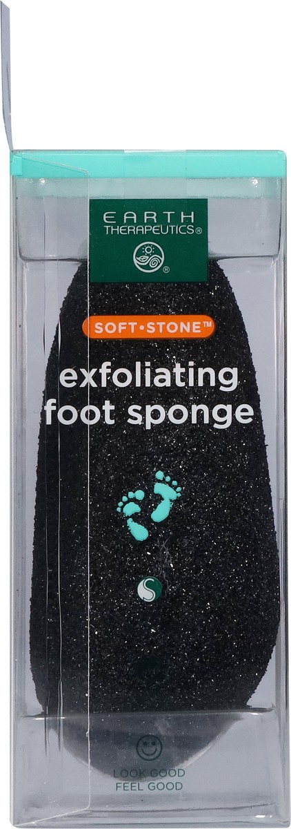 slide 2 of 11, Earth Therapeutics Soft Stone Exfoliating Foot Sponge 1 ea, 1 ct