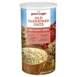 Giant Eagle Old Fashioned Oats - 42 oz
